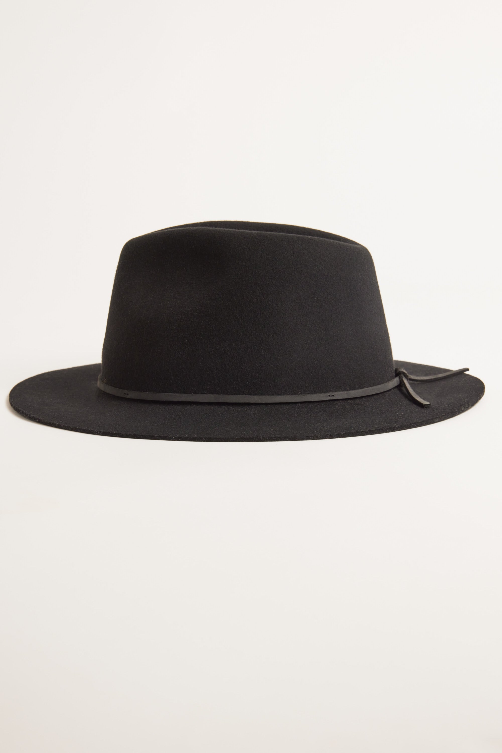 Brixton Wesley Felted Wool Fedora Sz M Unisex Relax Brim  display picture 3