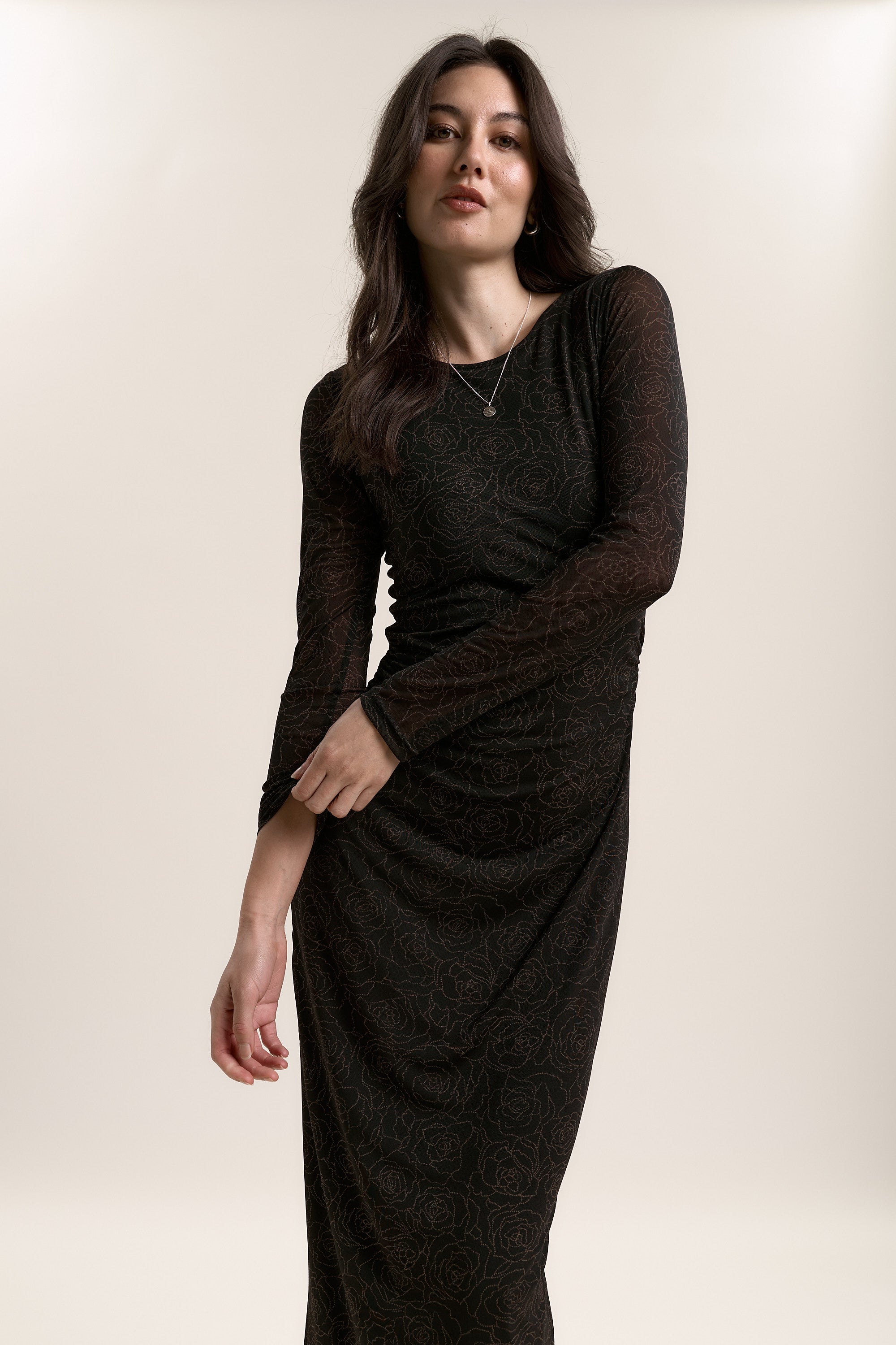 boat neckline dress Muriel main image 0