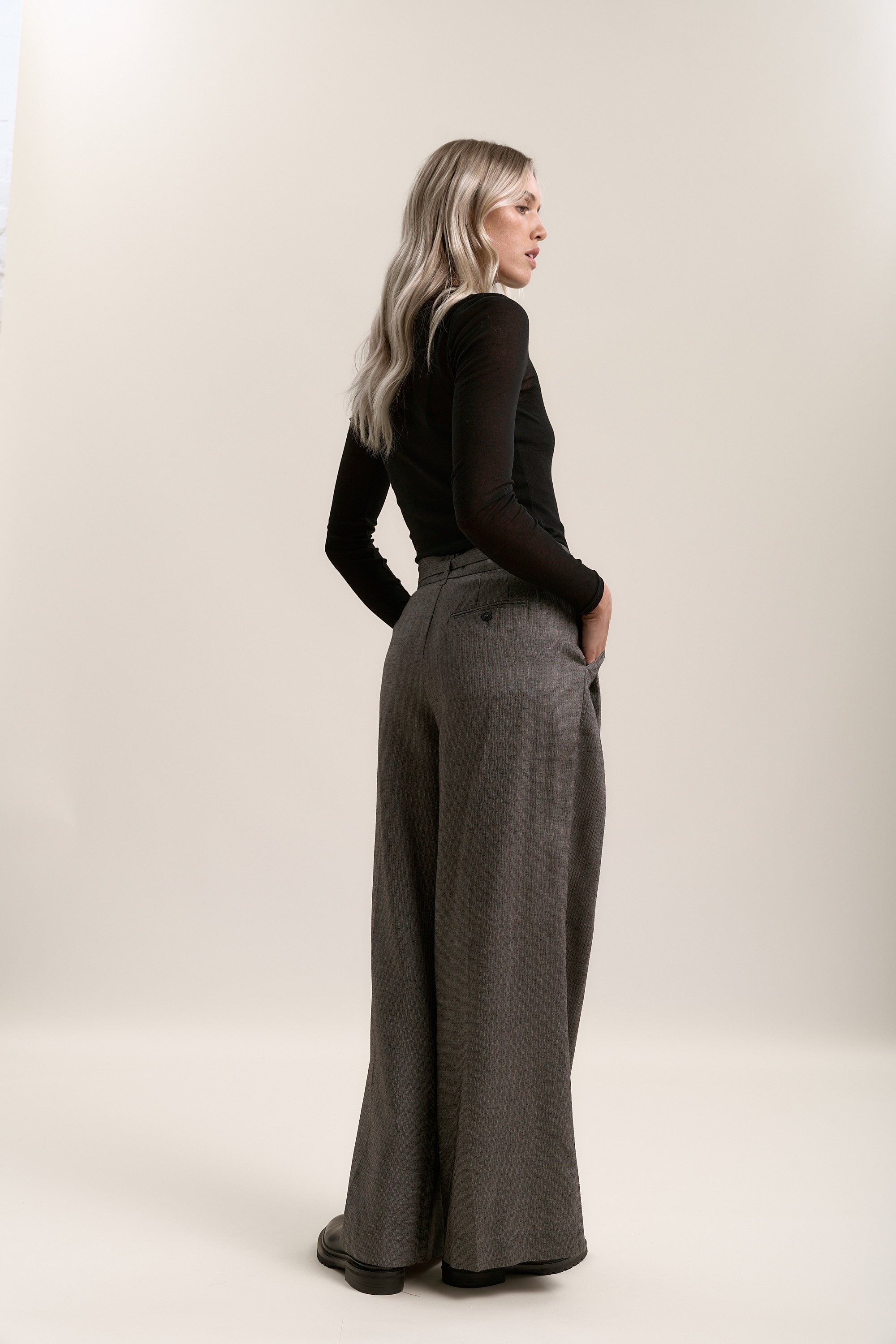 Cameron Pleat Detail Pant
