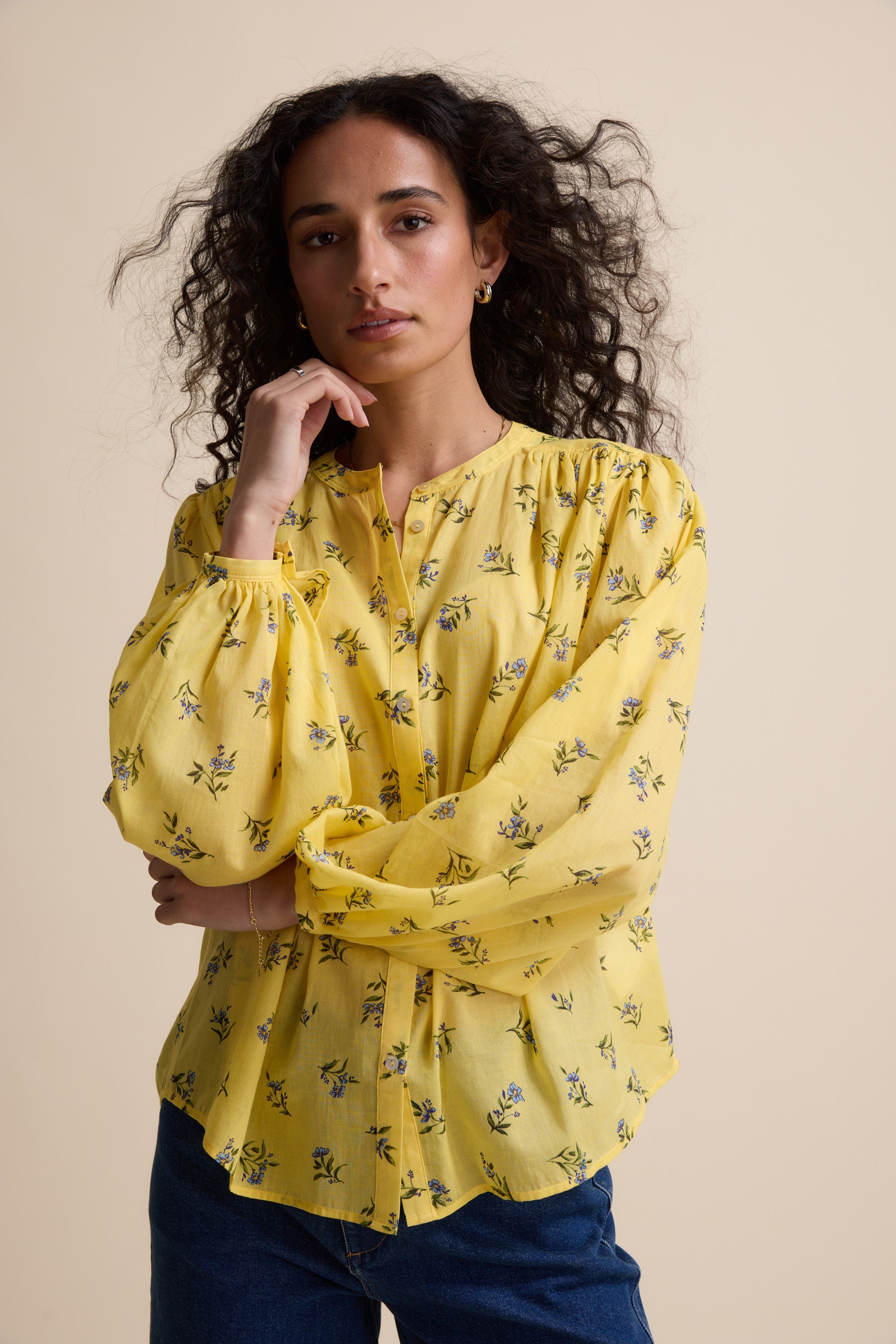 Ava Gather Detail Shirt