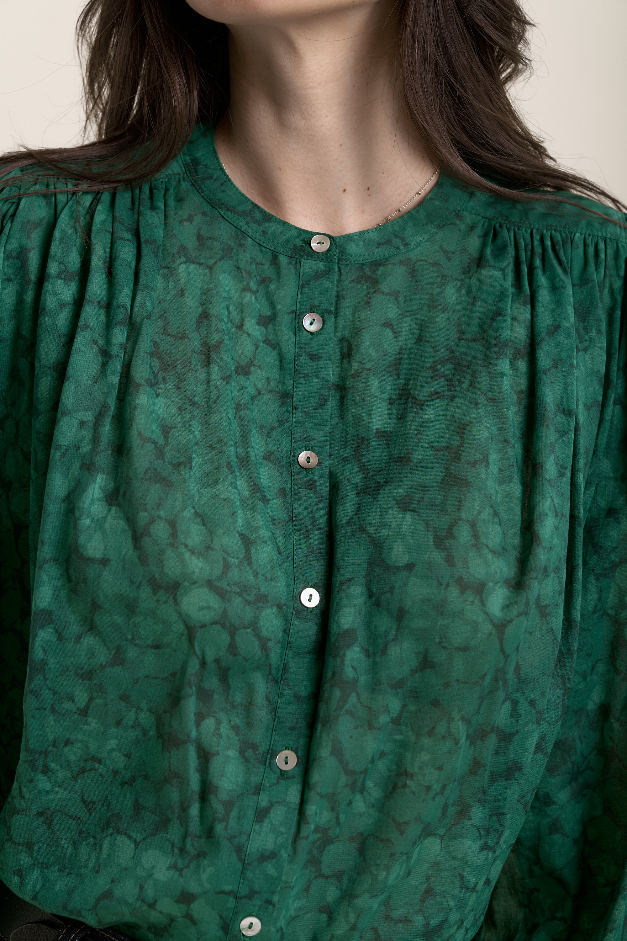 Ava Gather Detail Shirt