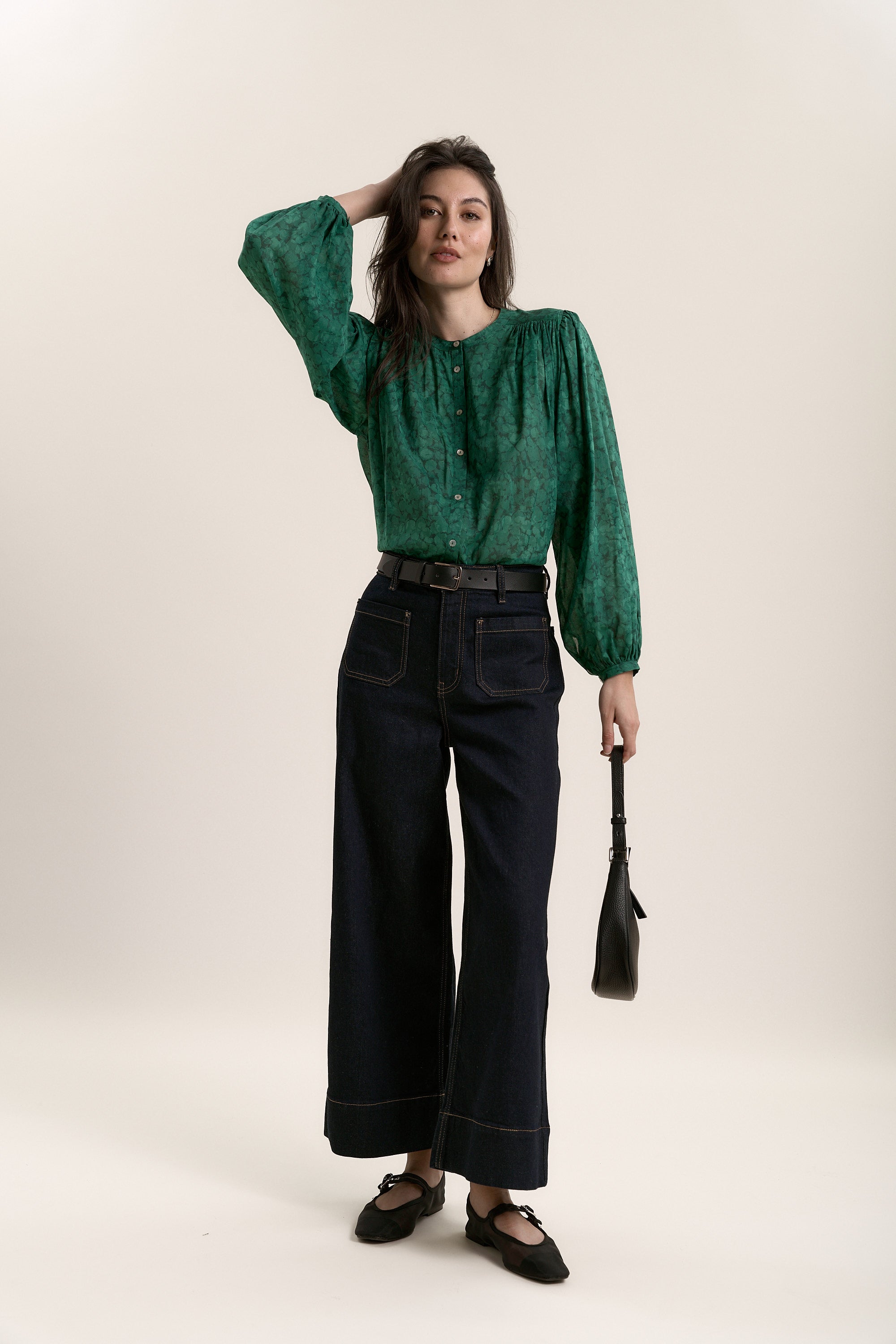 Ava Gather Detail Shirt