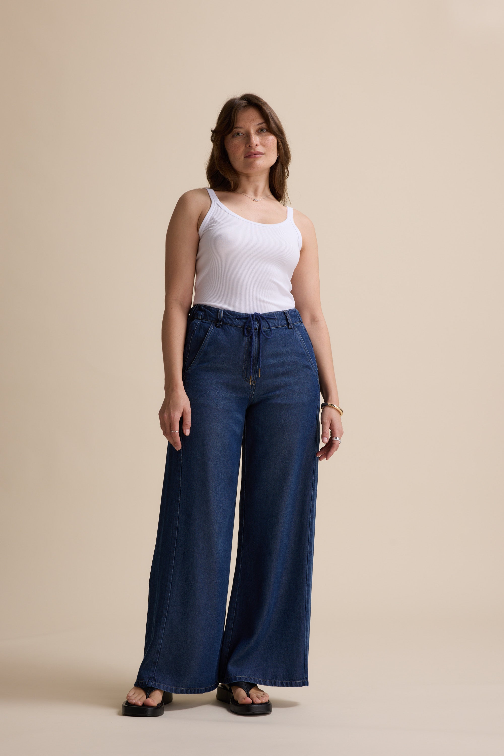 Elementary Wide Leg Jean