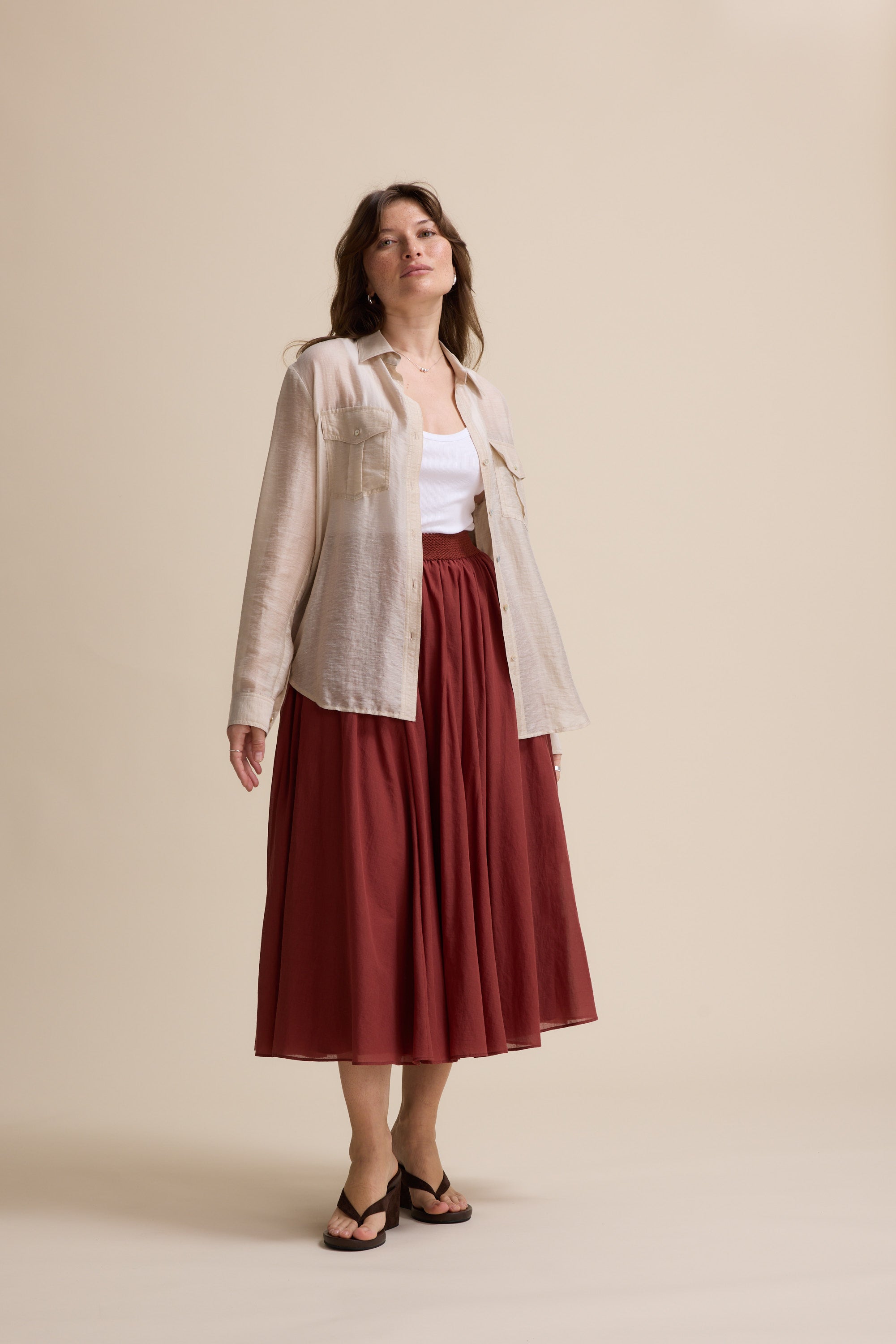 Elementary Gathered Skirt