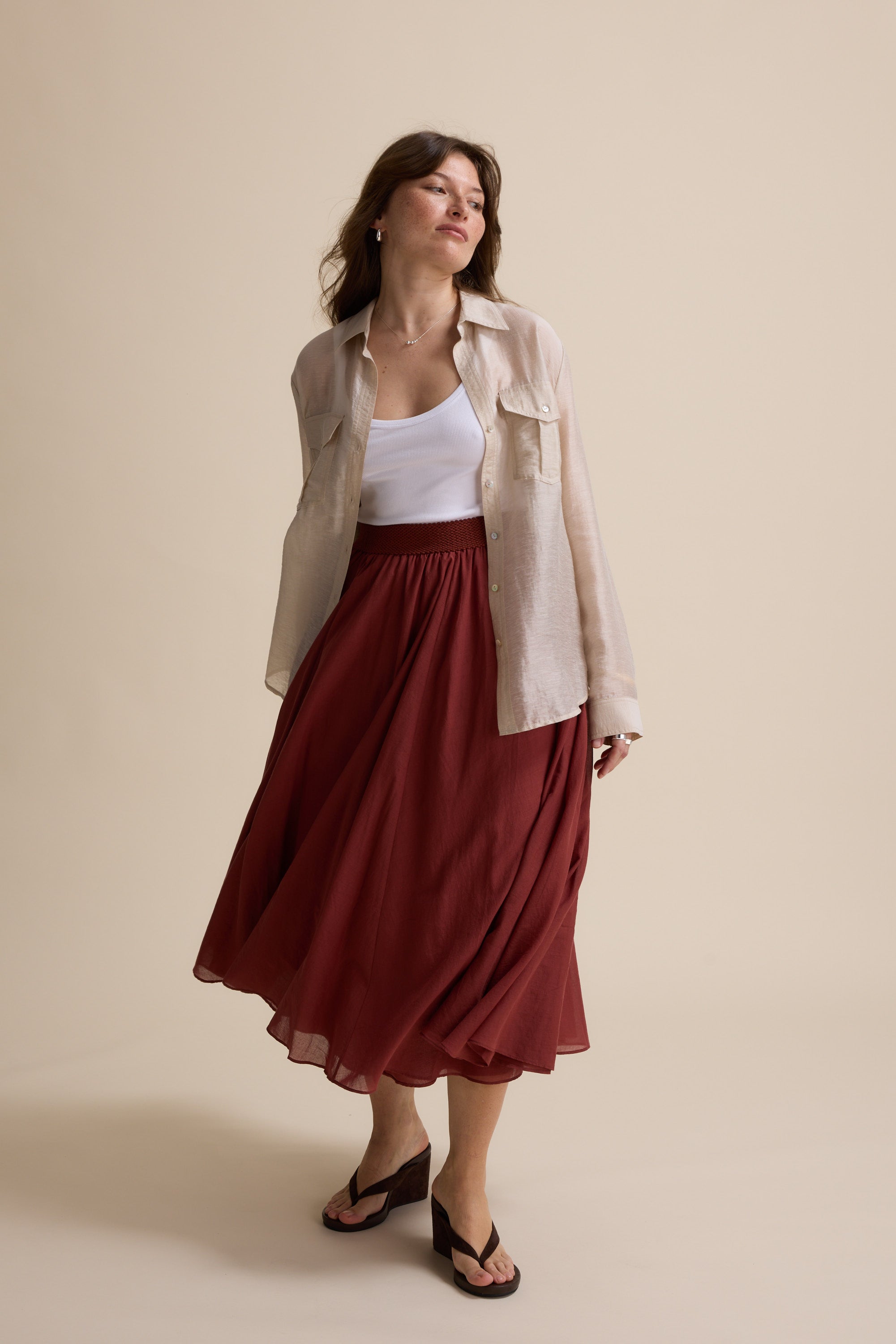 Elementary Gathered Skirt