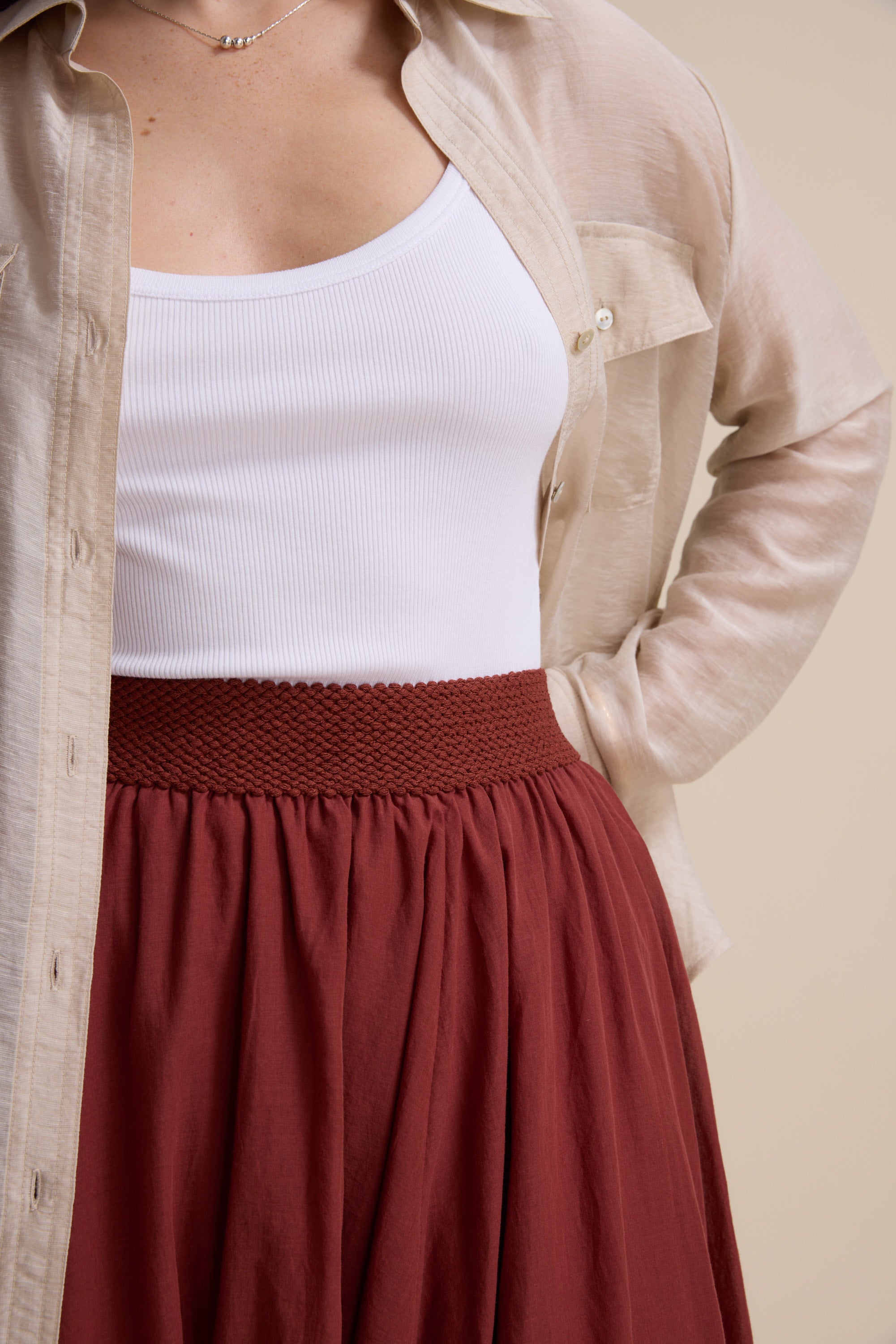 Elementary Gathered Skirt