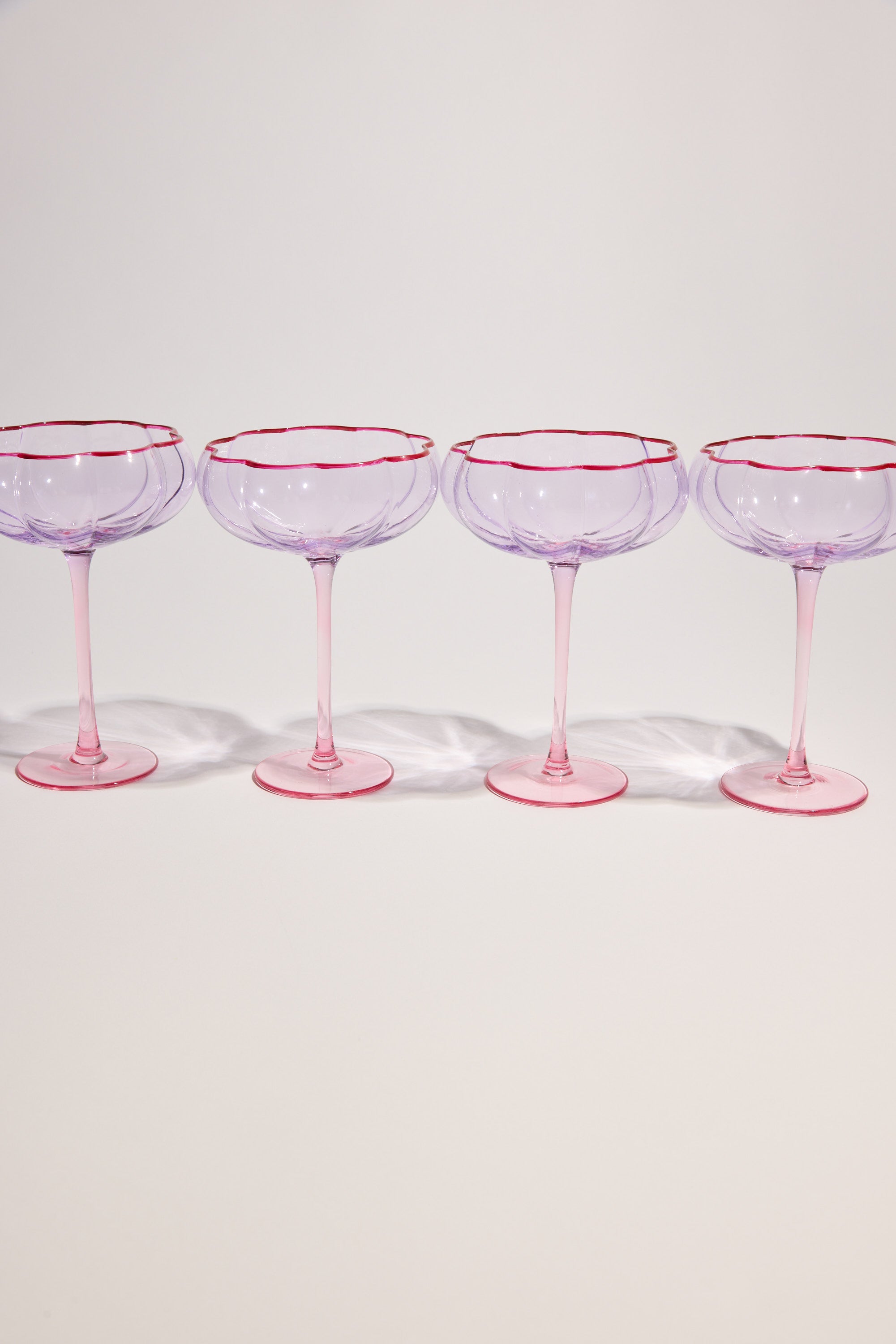 Homelab Petal Cocktail Glass Set