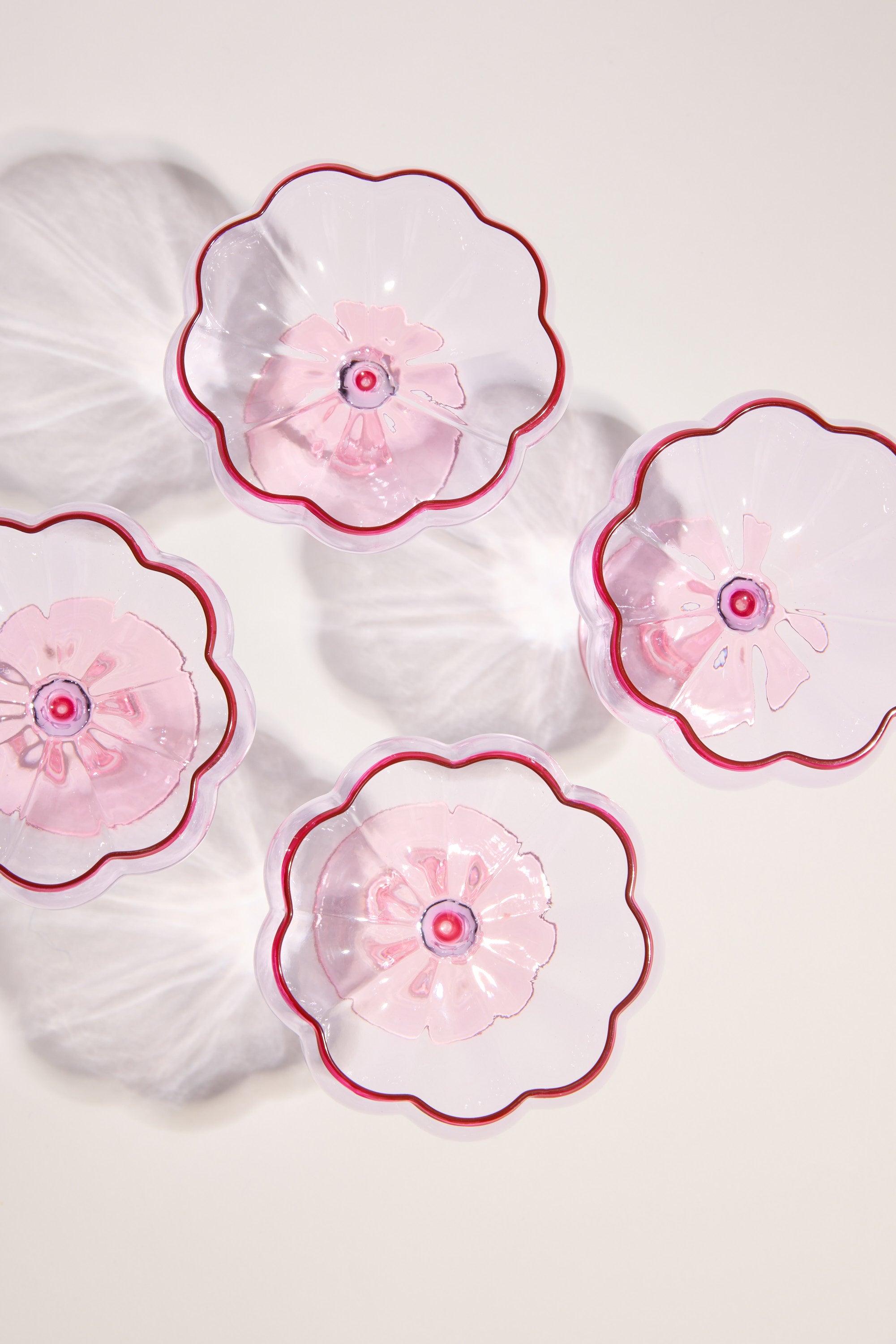 Homelab Petal Cocktail Glass Set