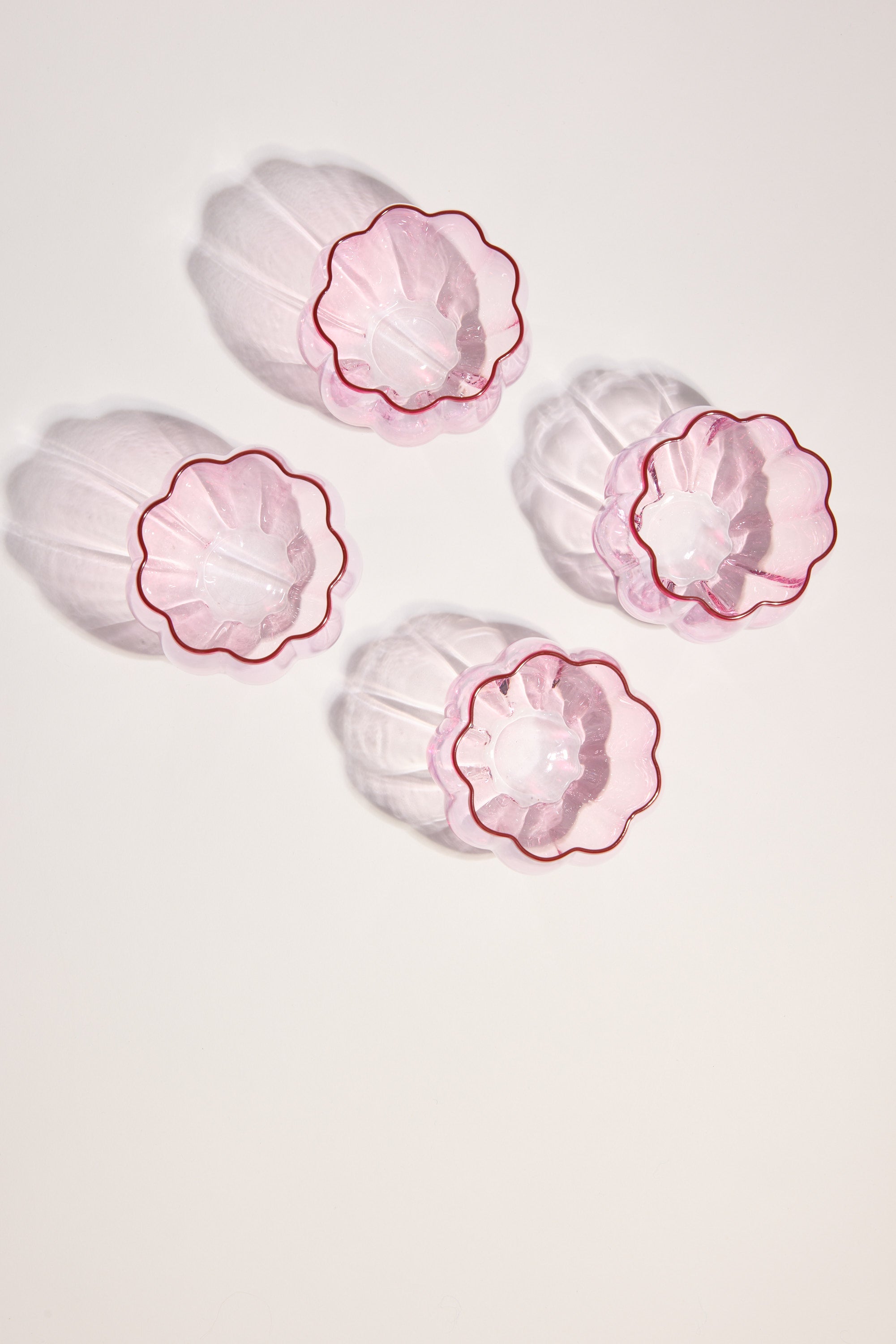 Homelab Petal Stemless Glass Set