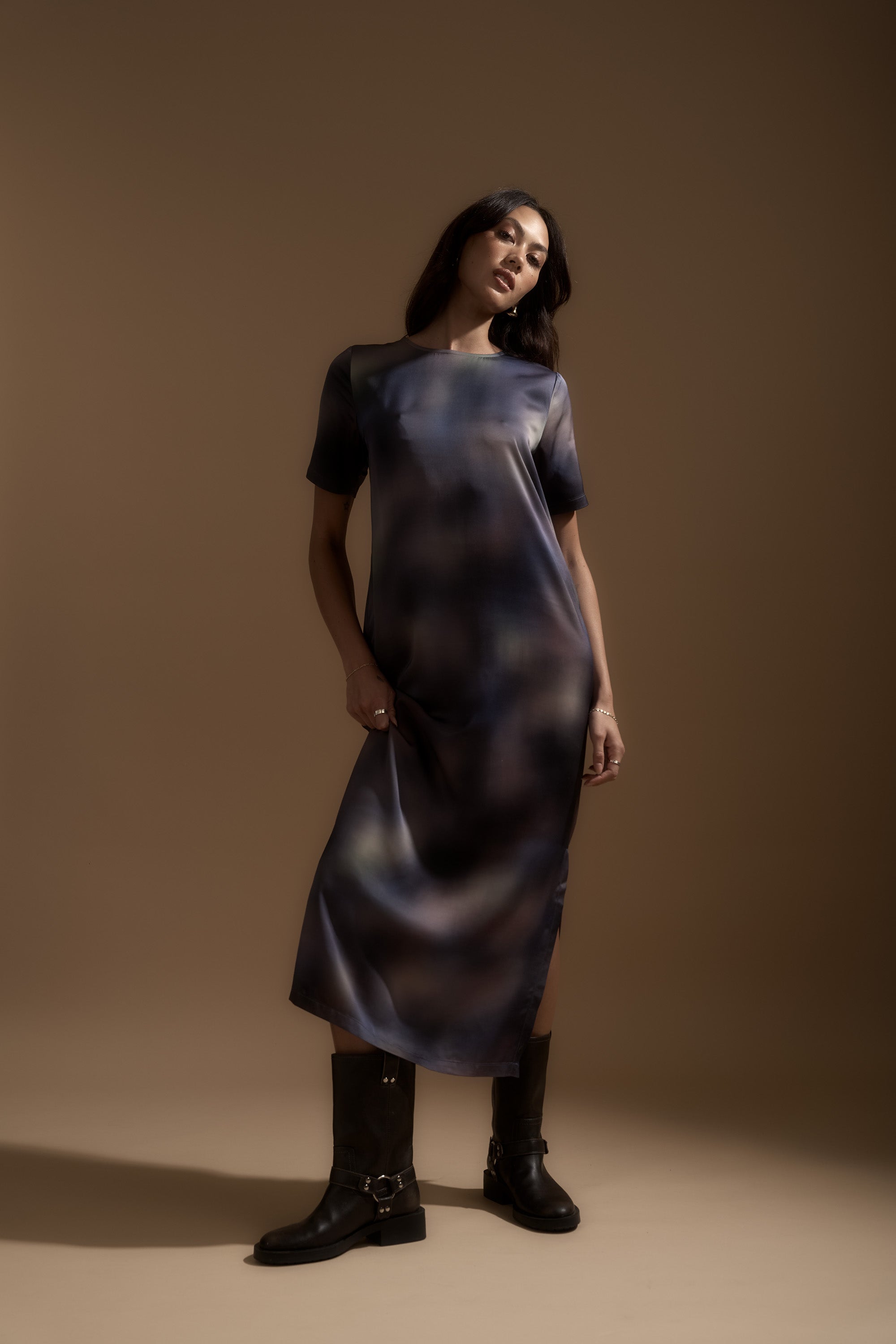 Shop Maddie SS Dress (Blurred Vision)
