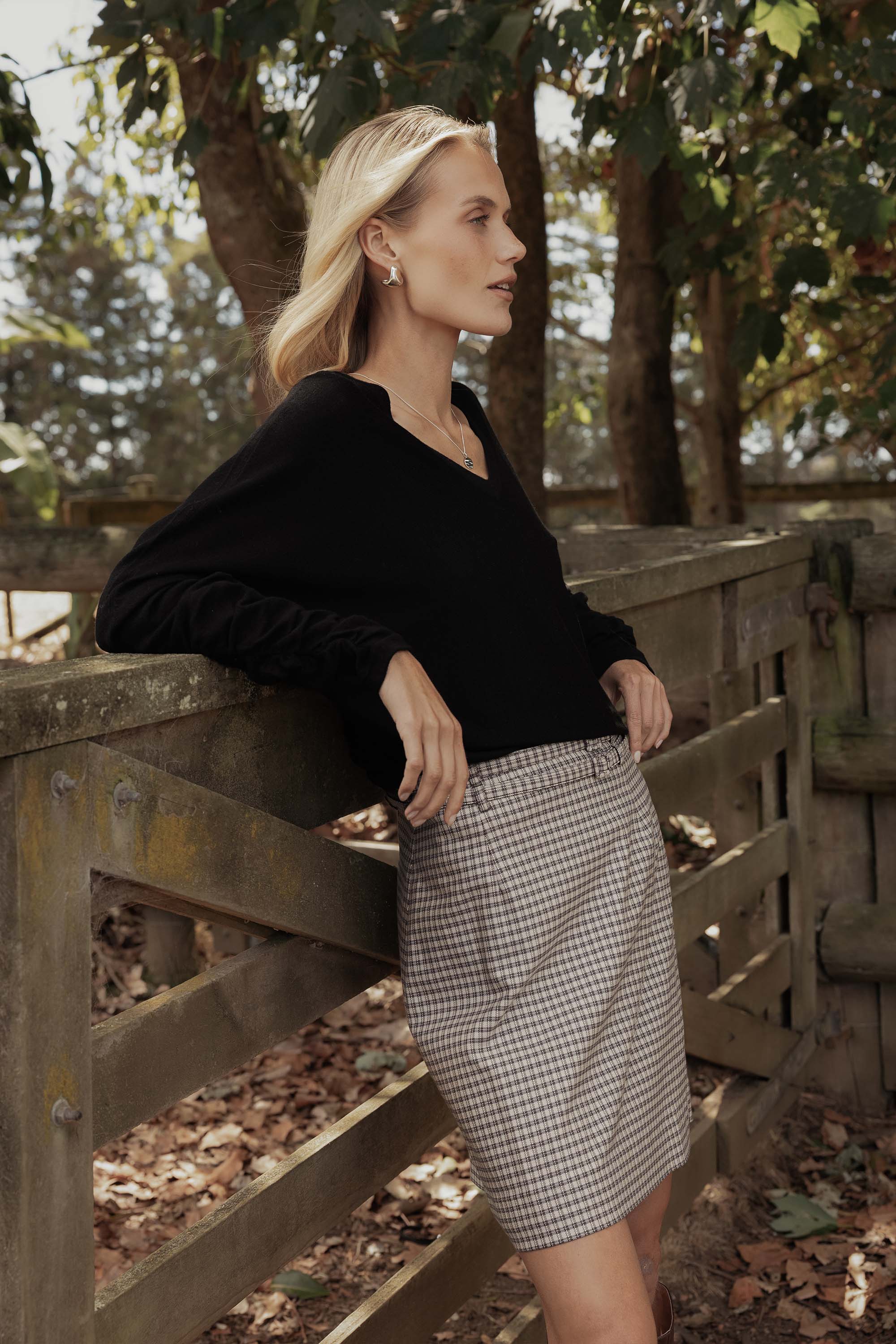 Shop Dara Belted Mini Skirt (Mini Check) | Max