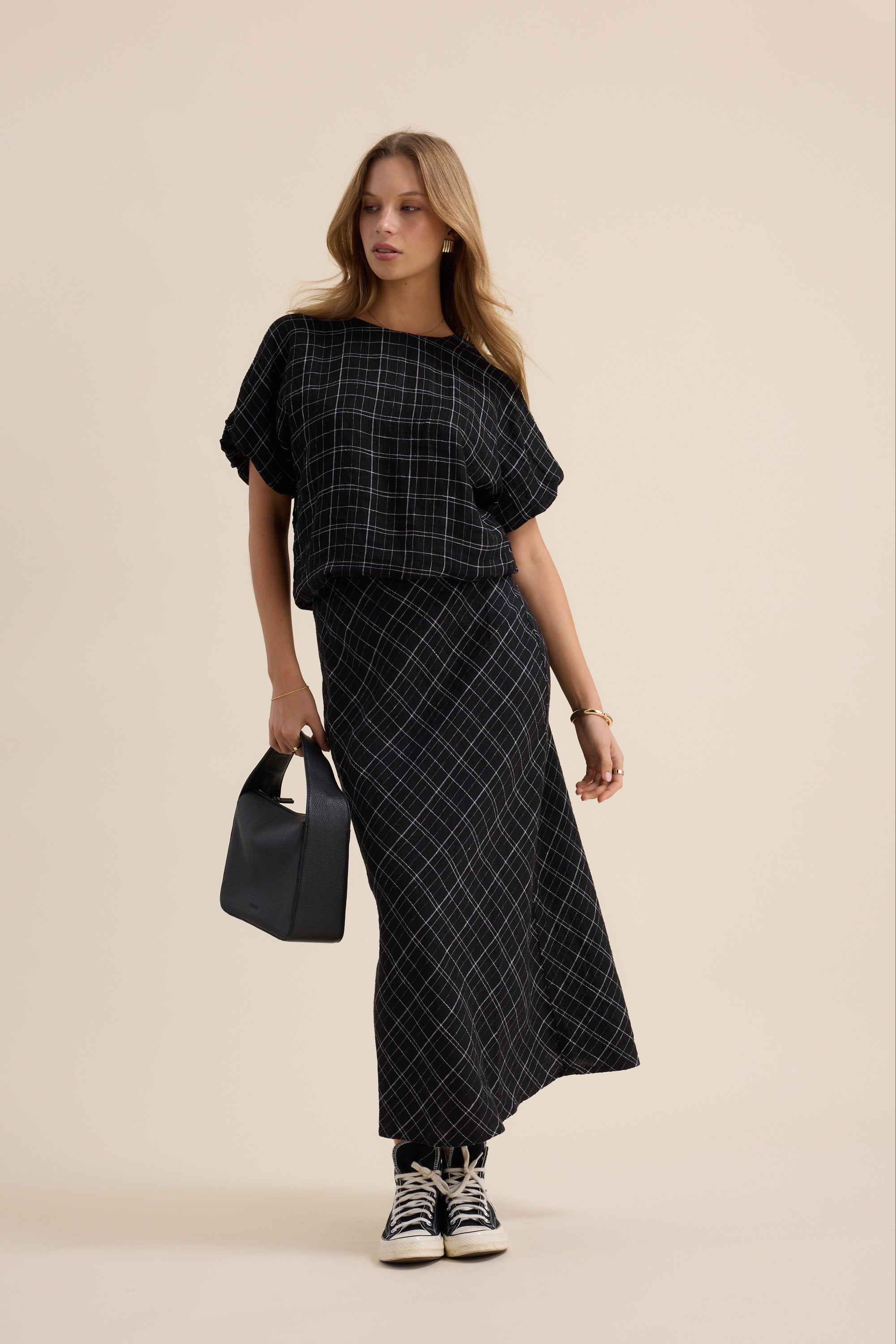 The Linen Slip Skirt