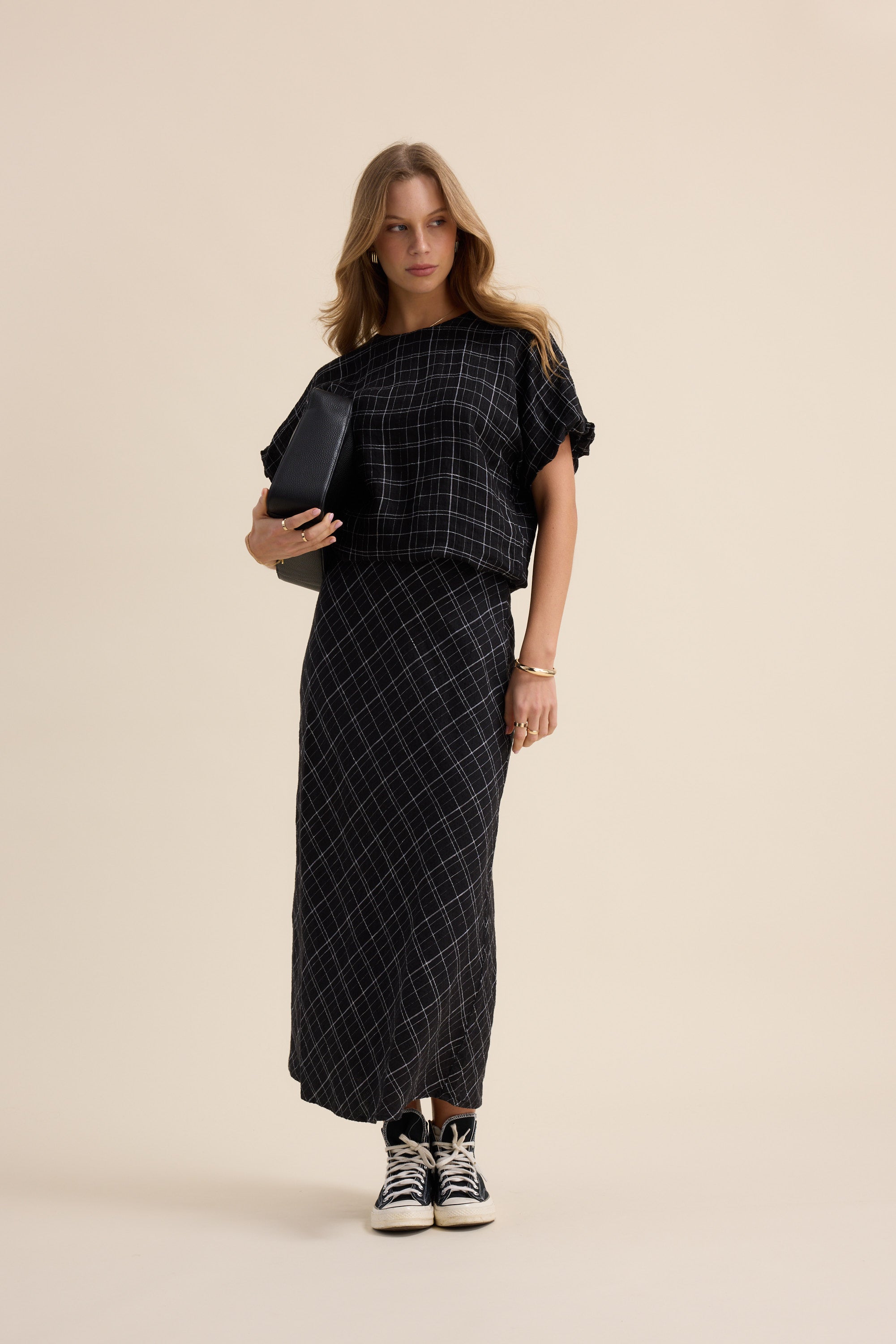 The Linen Slip Skirt