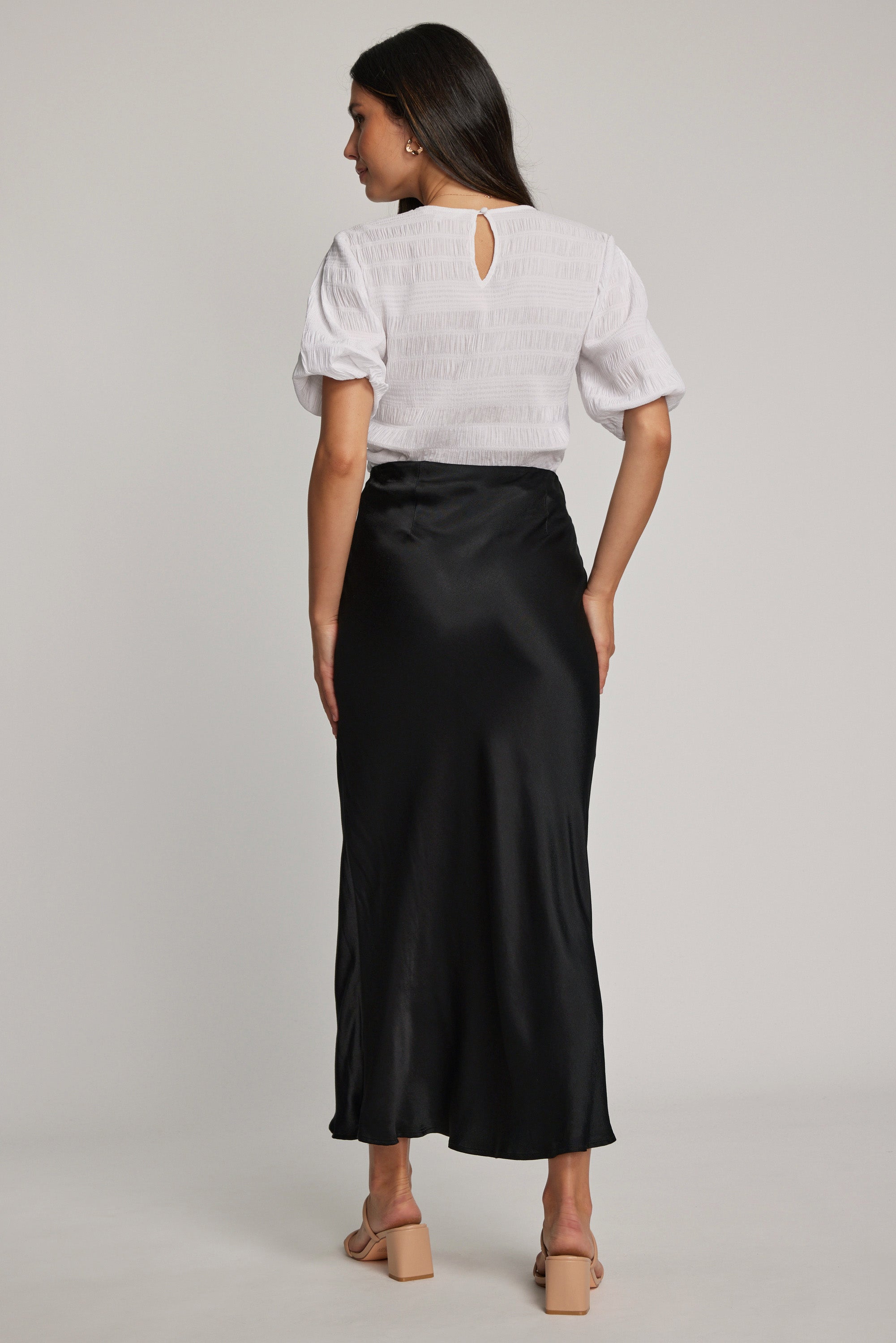 Shop The Slip Skirt (Black) Max