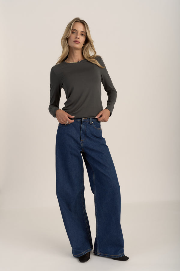 Stella Long Sleeve Crew Neck Tee