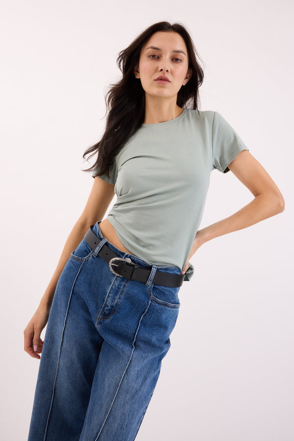 Hailey Short Sleeve Crew Tee