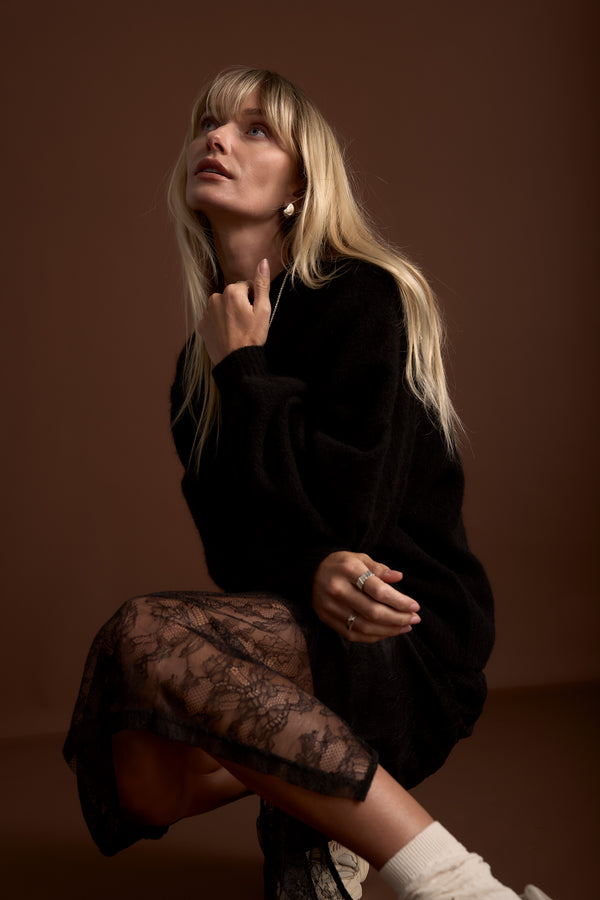 The Luxe Whisper Crew Neck Sweater