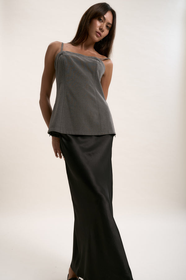 The Maxi Slip Skirt