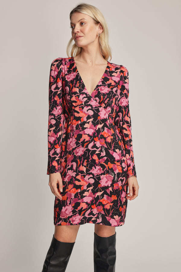 Luna Jacquard Mini Dress