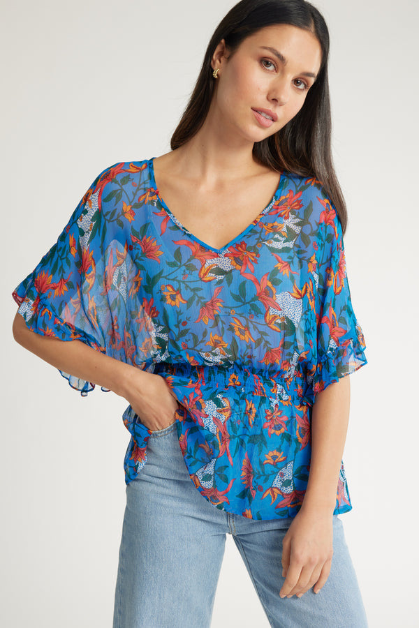 Selena Frill Detail Top