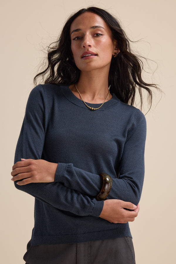 The Merino Silk Layering Top