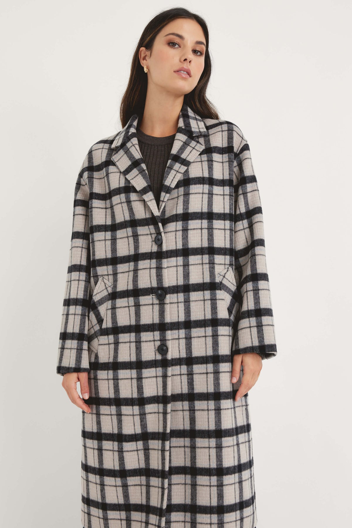 Shop The Classic Coat (Check) | Max