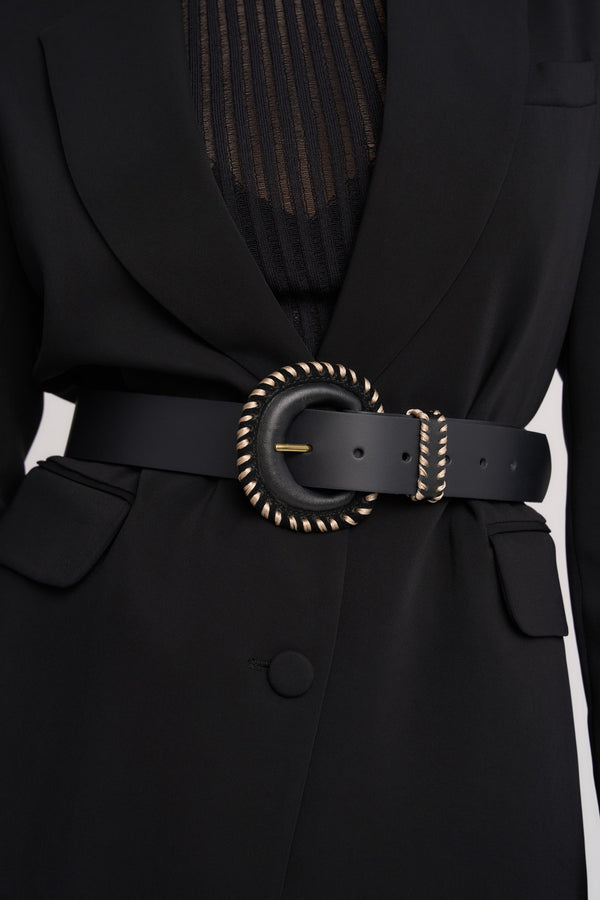 The Contrast Stitch Belt