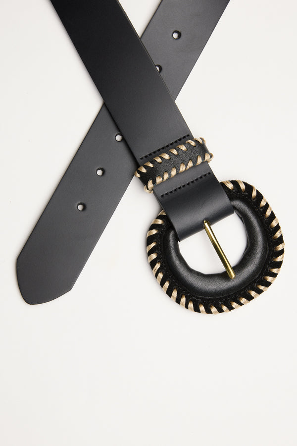 The Contrast Stitch Belt