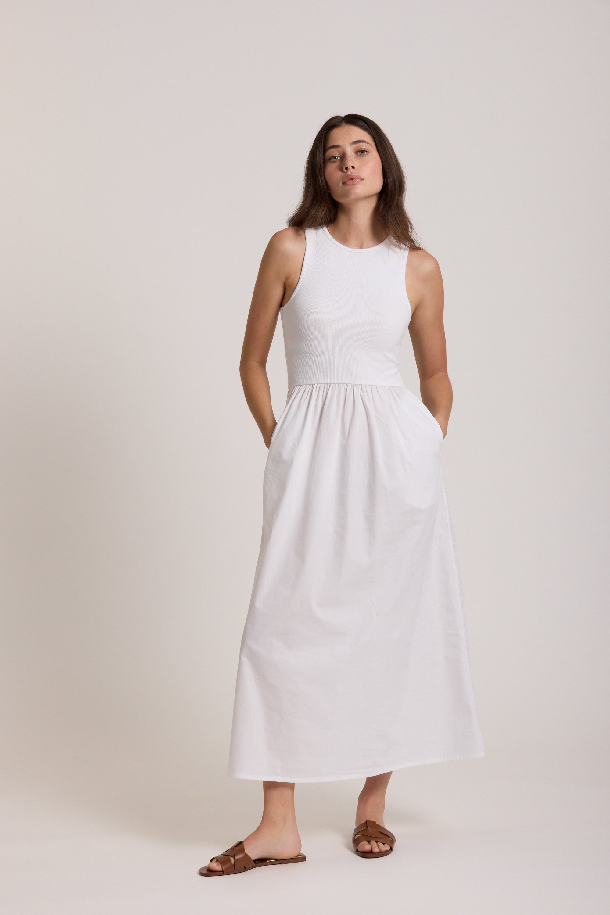 Shop The One And Done Dress (White) Max