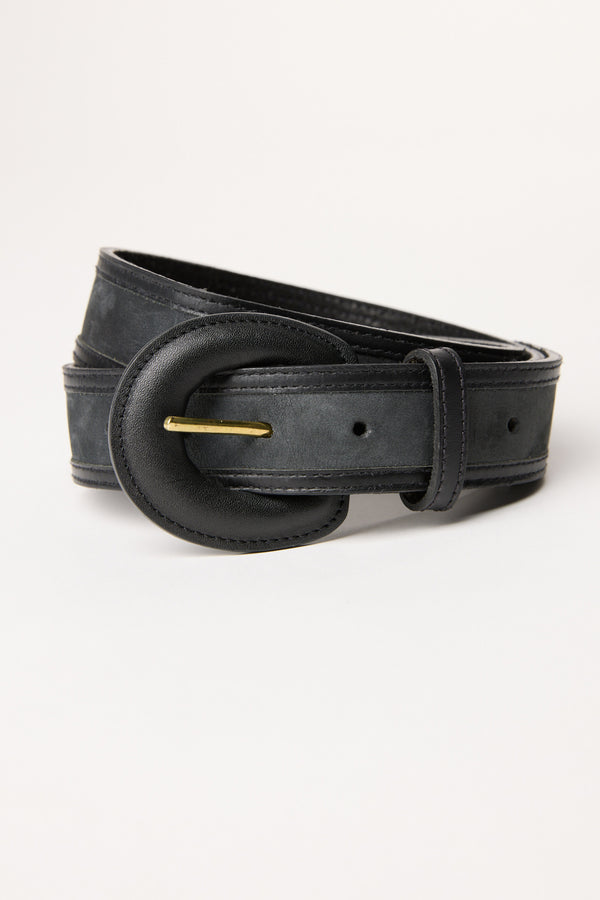 Portia Covered Buckle Belt