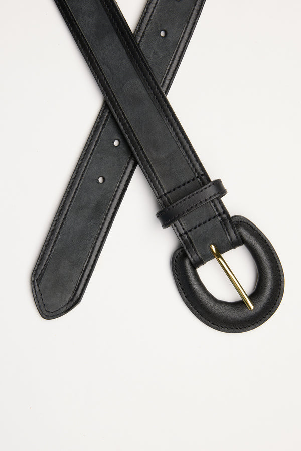 Portia Covered Buckle Belt