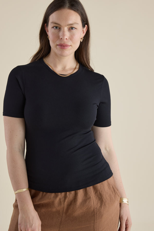 Elementary Basics Rib Tee
