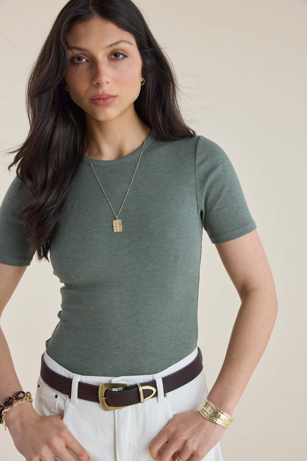 Elementary Basics Rib Tee
