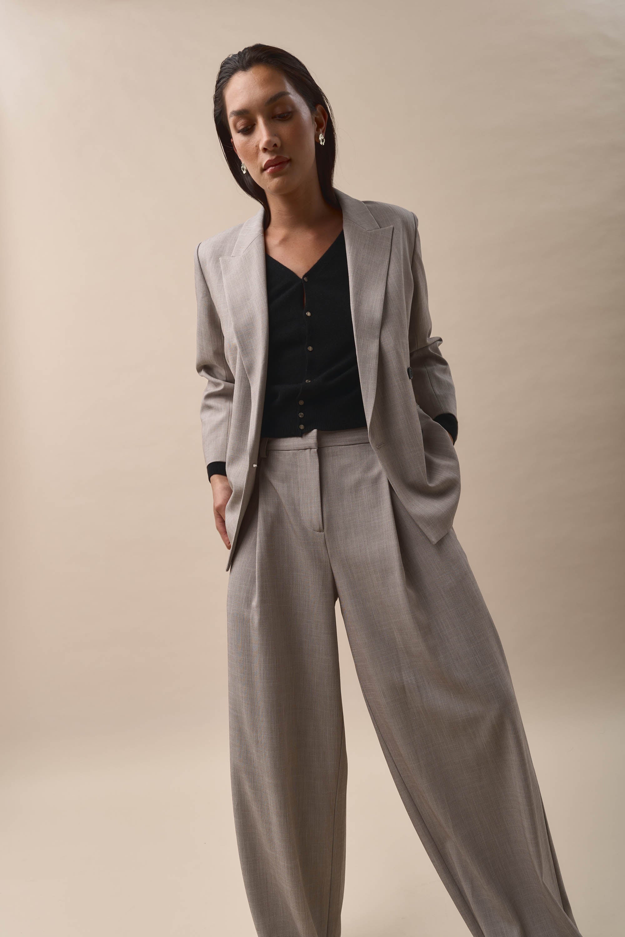 あ　　masu 25ss WARP BLAZER GRAY 48 あ masu 25ss WARP BLAZER GRAY 48 MASU｜【25SS】 MASU WARP BLAZER