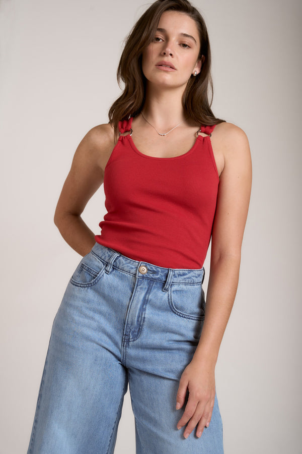 Eliza Ring Detail Tank