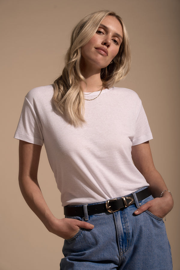 Sawyer Hemp Blend Crew Neck Tee