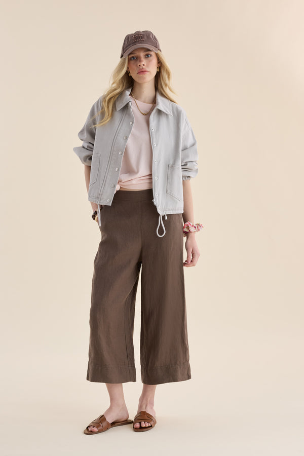 High Tide Linen Crop