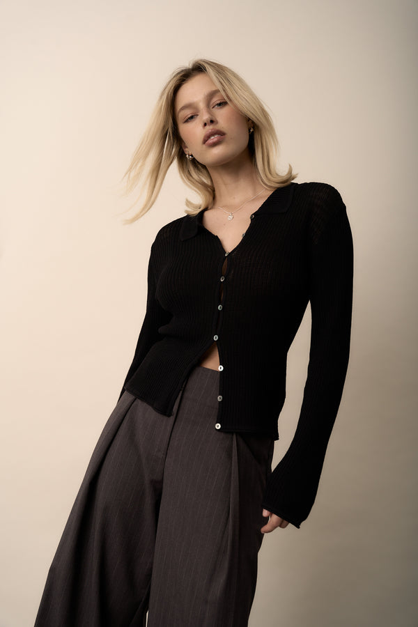 The Mesh Look Cardigan