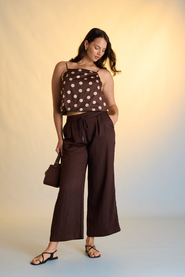 The Tie Detail Pant