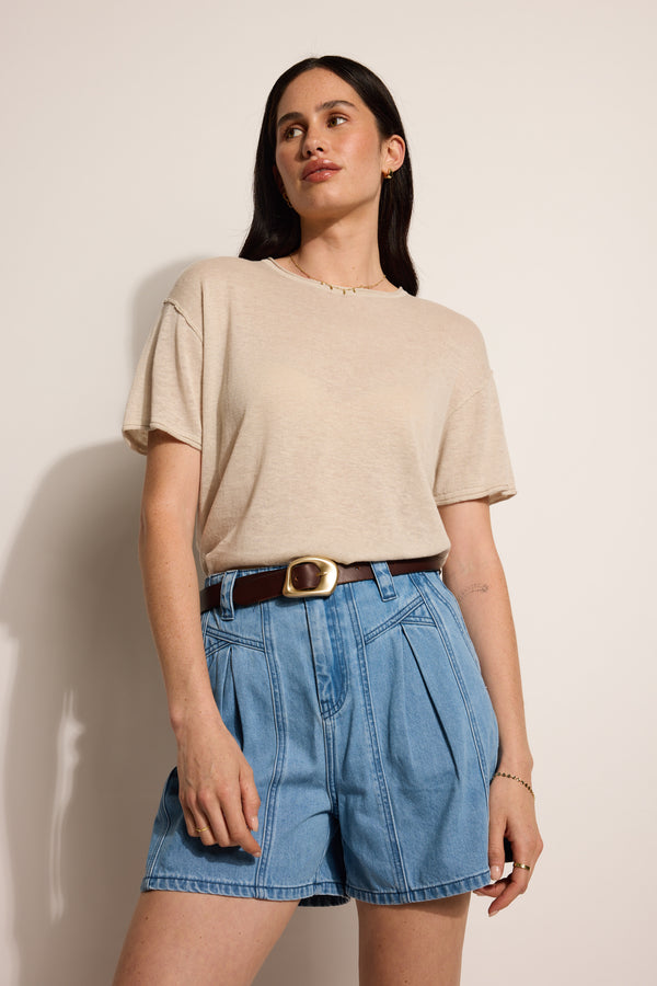 Brussels Denim Short
