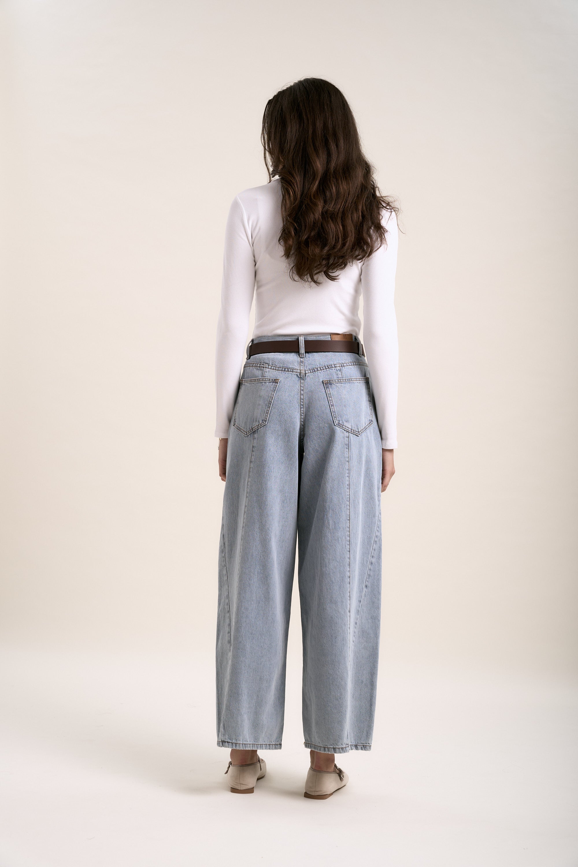 Shop Kyoto Panel Detail Jean (Light Wash) | Max