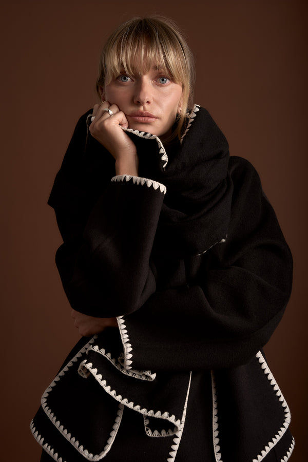 The Blanket Stitch Scarf