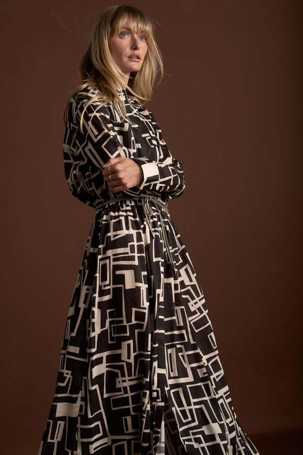 The Belted Shirt Dress