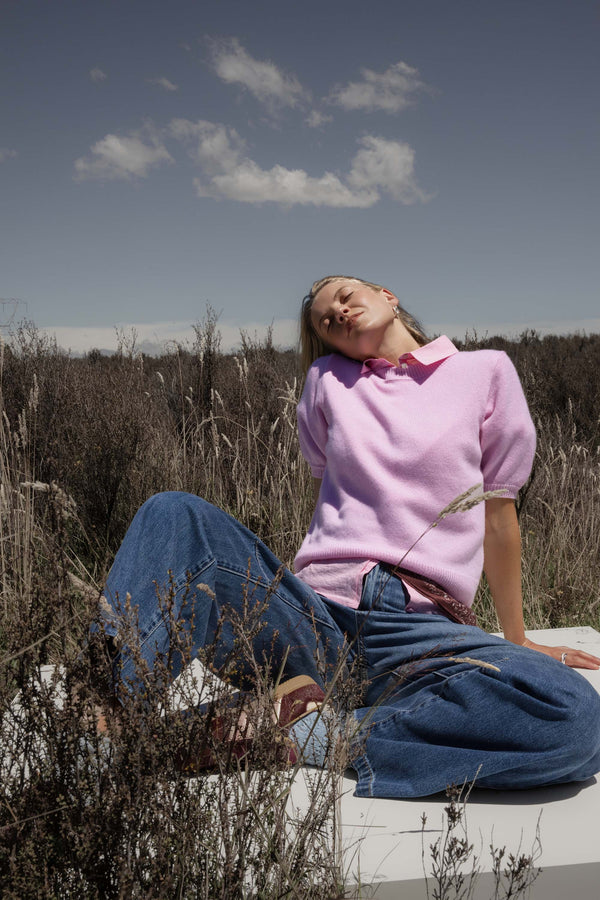 Elementary Cashmere Blend Tee Shirt