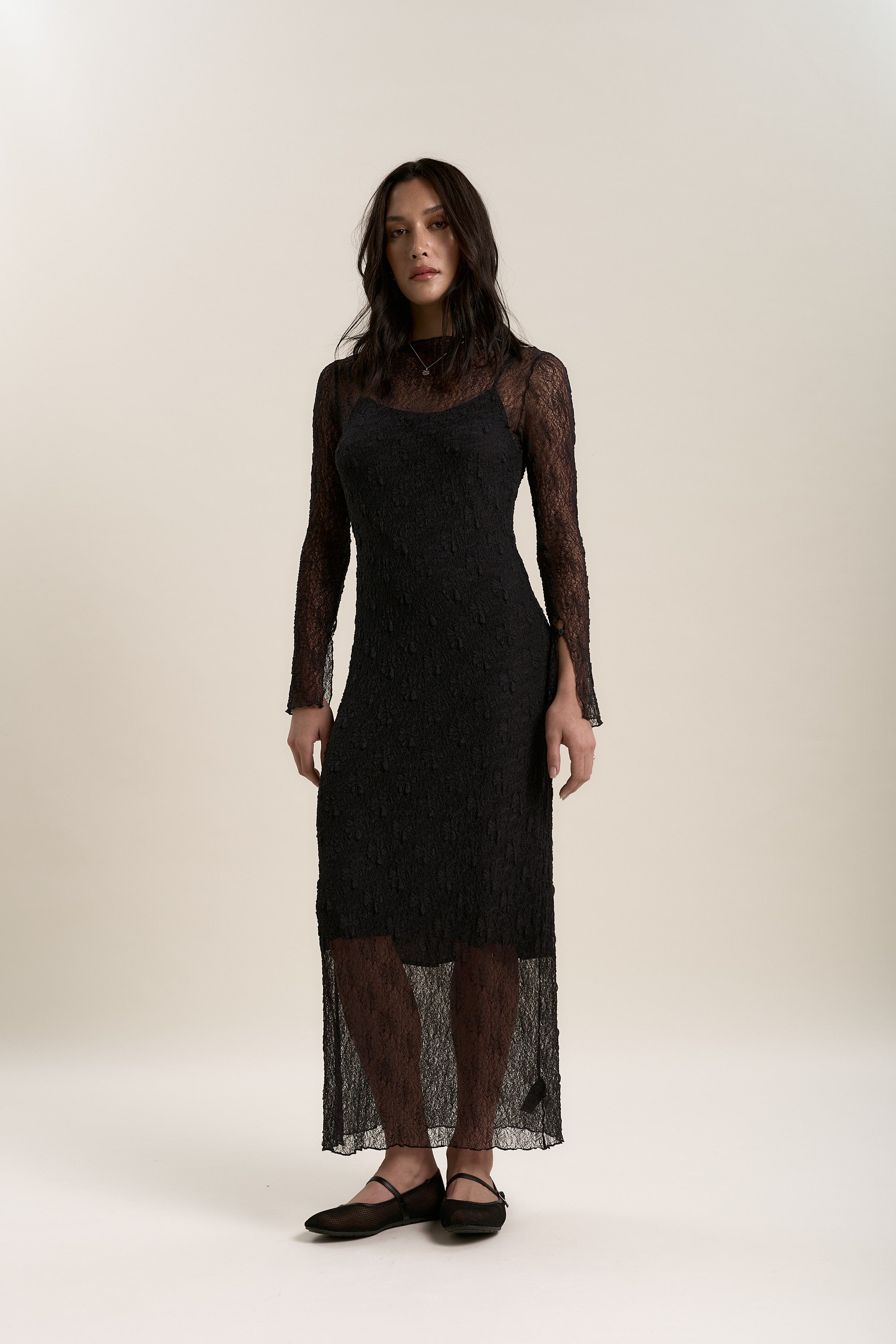 Shop Mae Lace Dress (Dark Grape) | Max