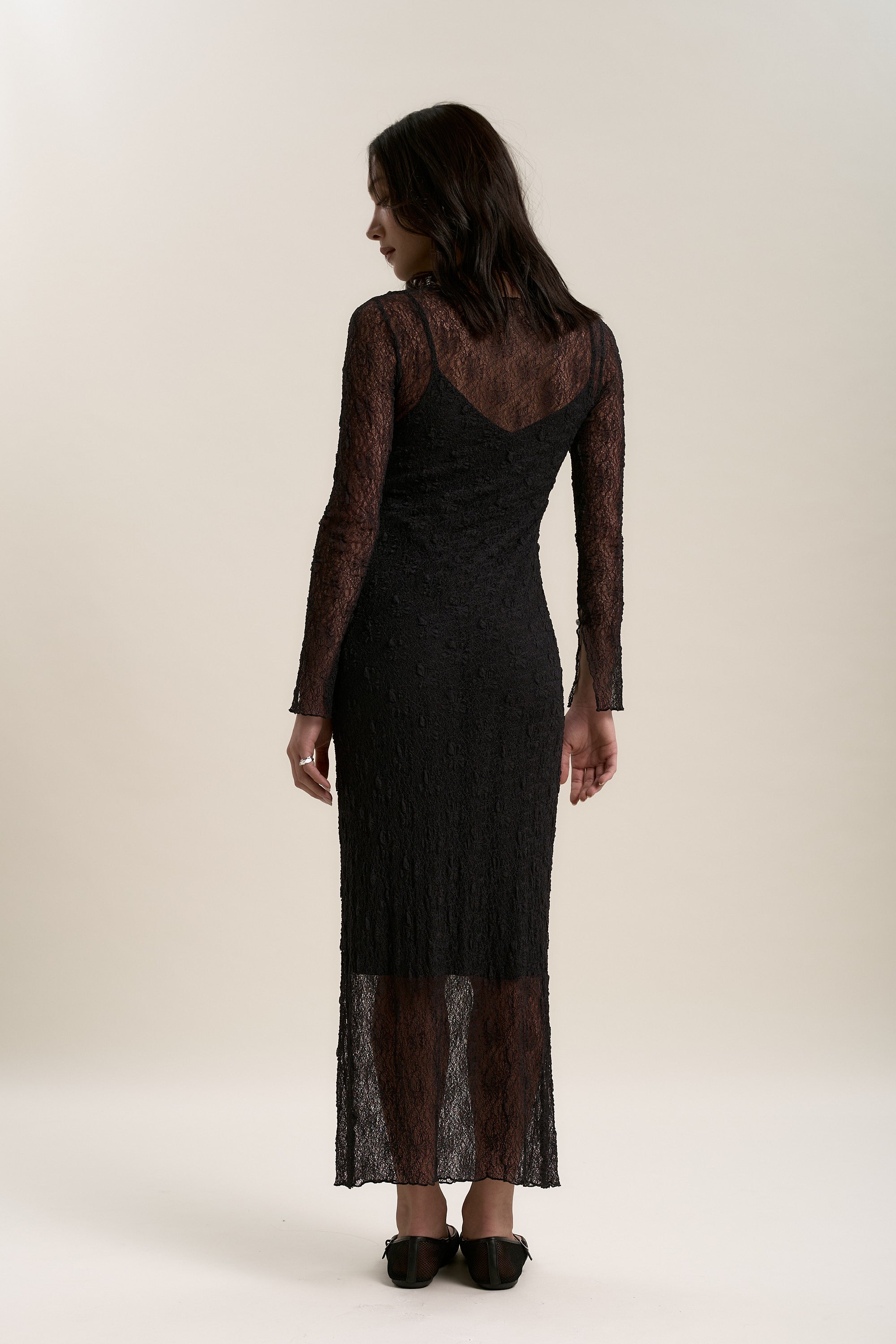 Shop Mae Lace Dress (Dark Grape) | Max