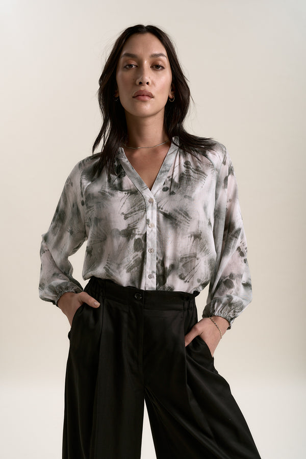 Eliana V Neck Top