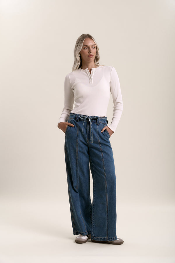 Hannah Tie Waist Jeans