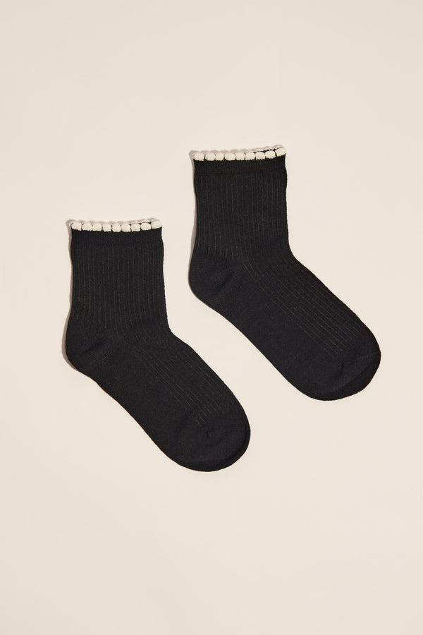 Corrine Trim Detail Sock