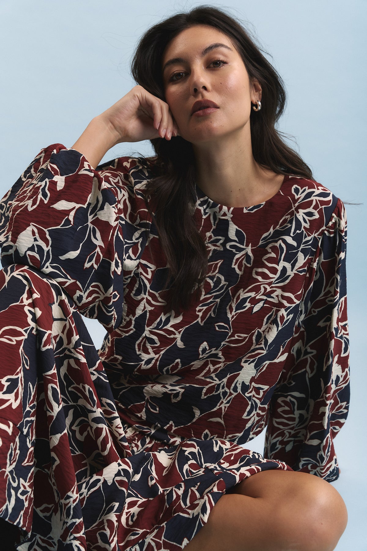 Shop Rowan Puff Sleeve Top (Floral Block Print) | Max